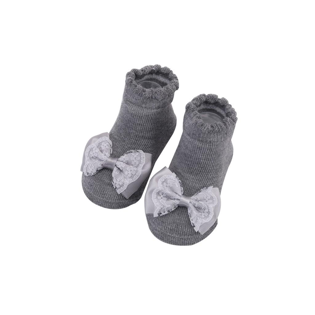 

Носки для маленьких девочек подходят для детей от 0 до 24 месяцев, модный бант с цветком 12-24 Months