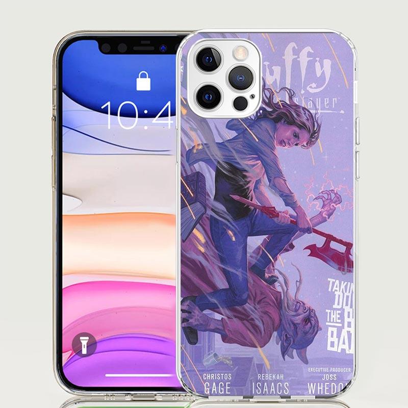 Buffy the Vampire Slayer Phone Case For iPhone 17 Air 16 15 Plus 11 14 Pro Max 13 Mini 12 7 8 + SE Pattern Art Customized Cover