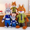Zootopia Judy Hopps Nick Wilde Plush Toys With Pp Cotton Filling For Kids And Collectors
