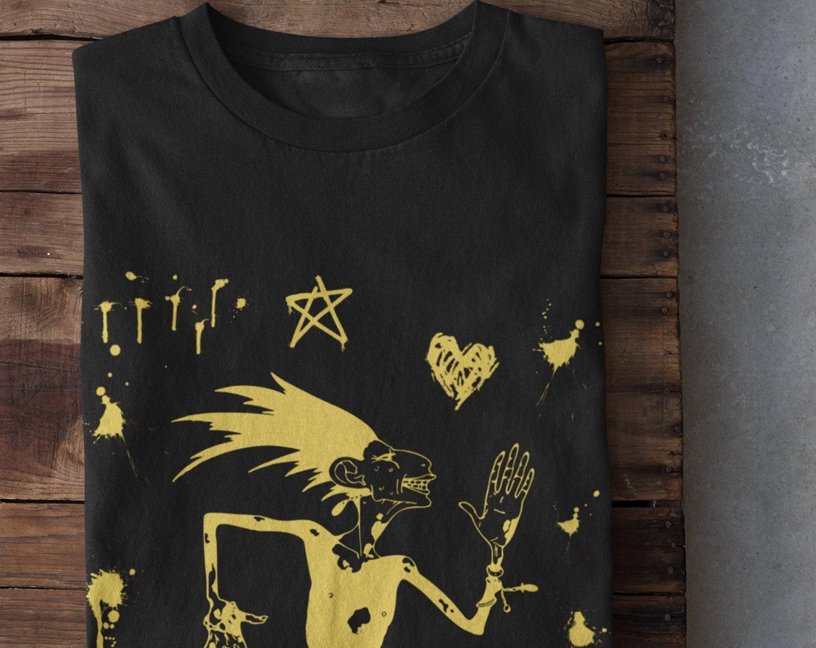 The Grateful Punk Dancer T Shirt, Punk Shirt, Alt Clothing, Grunge Clothing, Alt Tshirt, Dark Art Clothing, Rock Clothing L