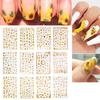 12pcs / Set Sunflower Nail Art Stickers DIY Nail Art Manicure Decoration Stickers Supplies