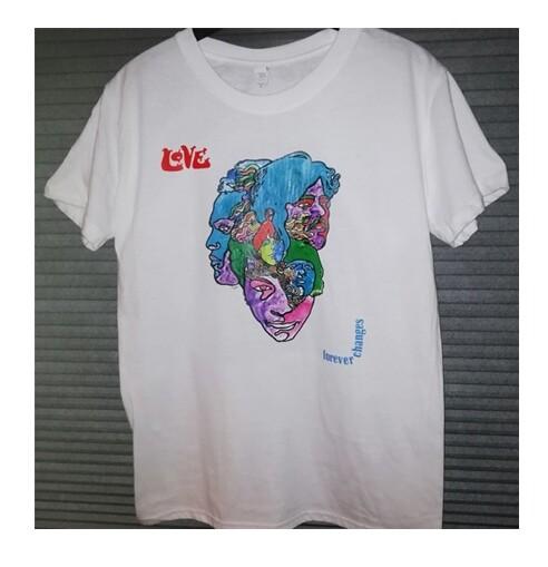 Love Forever Changes T-shirt Music 60s Folk Rock The Byrds Doors Creedence W434 XL
