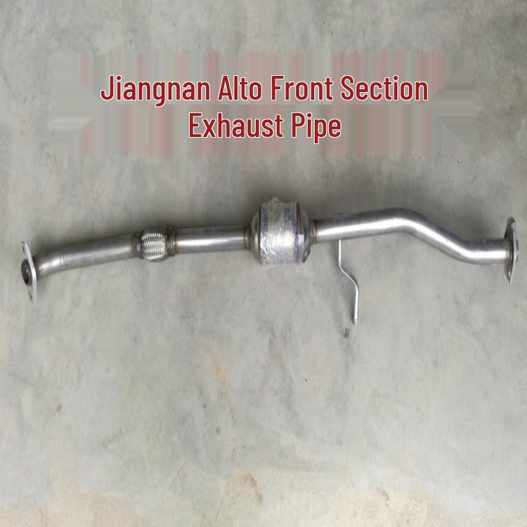 Front Exhaust Pipe with Flexible Joint & Three-Way Catalytic Converter for Jiangnan Alto Jiangnan TT No Warranty