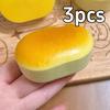 Cheese Cake Squishy Slow Rebound Stress Ball Realistic Food Shaped Squeeze Toy Decompression Sensory Fidget for Office Desk