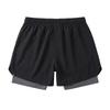 Li-Ning Cool And Comfortable Versatile Cycling Running Basketball Double Layer Design Sports Casual Quick Dry Breathable Boxer Shorts LSKU810-1