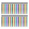 R6FF 50 Pcs Small Paint Brushes Set Nylon Hair Painting Brushes Set Art Supplies For Watercolor Gouache Acrylics