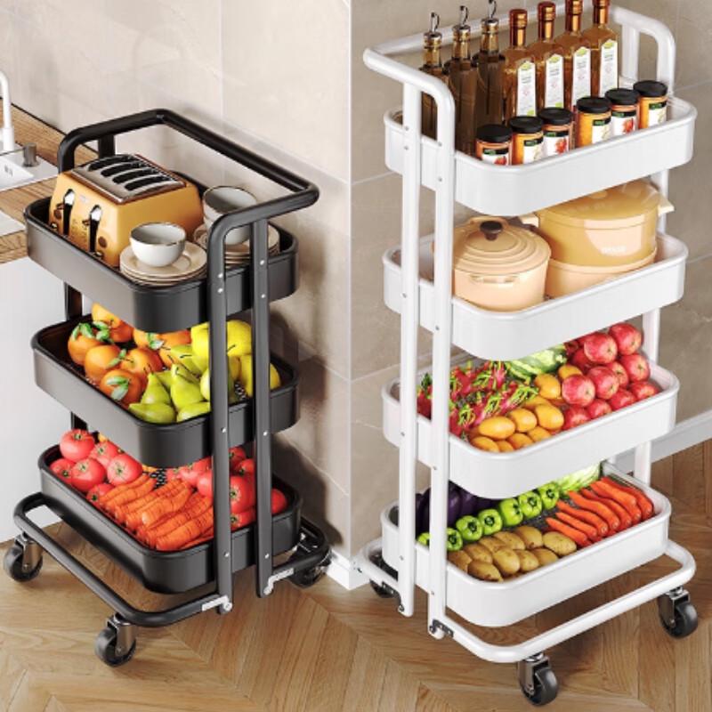 Yunshuang Foldable Multi-Layer Kitchen Storage Cart