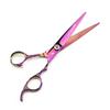 7.0 Inch, Pink, Plum Blossom Handle Personalized, Hair Scissors, Pet Scissors