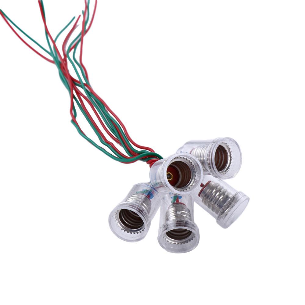 pcs for Small Bulb with 20cm Wire Light Adapter E10 Lamp Base Lighting Accessories E10 Lamp Holder