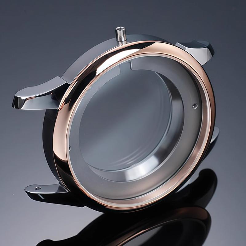 Stainless Steel Case With Sapphire Mirror kit For Tissot 1853 Lilock Men's Watch T41/T006 2824 Movement Replacement Watch Case
