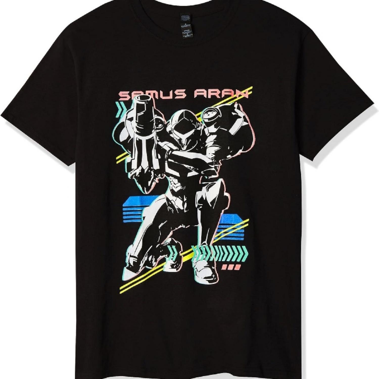 Nintendo Men s Samus and Ball T-Shirt S