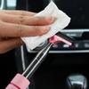 Limpiaparabrisas Portátil de Espejo Retrovisor Raspador Retráctil de Mano Escobilla de Goma Para Espejo Retrovisor de Coche Herramienta de Limpieza de Cristal de Coche