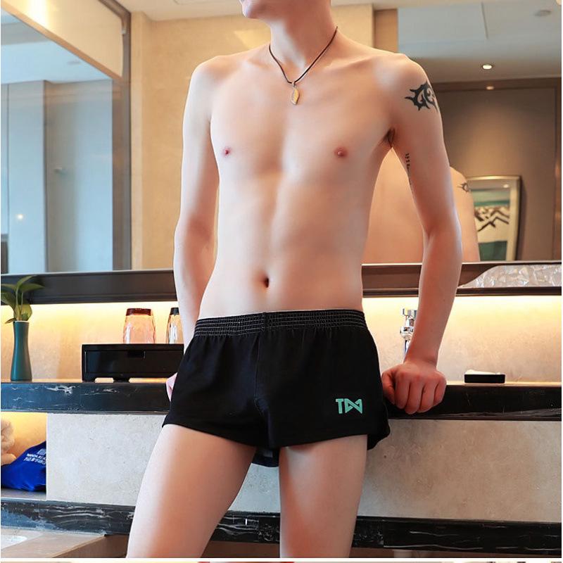 Men's Cotton Boxer Briefs - Fashionable & Comfortable Home Shorts