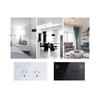 Graffiti Zigbee Smart Socket with Electricity Meter, Tempered Glass, Alexa Voice Control, Australian Standard