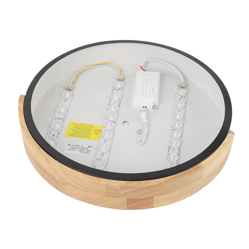 LED Flush Mount Ceiling Lamp Modern Dimmable Round Modern Ceiling Lamp with Remote Control for