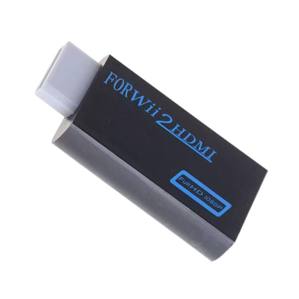 Full HD HDMI-Compatible Adapter For Wii Console Converter with 3.5mm Jack Audio Video Cable 720P For PC HDTV Monitor Display