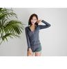 Korean Style Couple Wetsuit: Women’s Jellyfish Suit & Men’s Snorkeling Long Sleeve Swimsuit, Quick Dry, Sun Protection