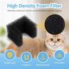 10pcs Multi-Layer Foam Filters Residue Blocking Sponge Filters Pet Supplies