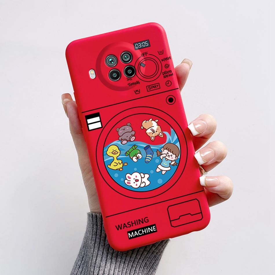 For Xiaomi Mi 10T Lite Case Cute Cat Cartoon Bear Frog Soft Silicone Back Cover For Xiaomi Mi10T 10 T Lite 5G Bumper Phone Case