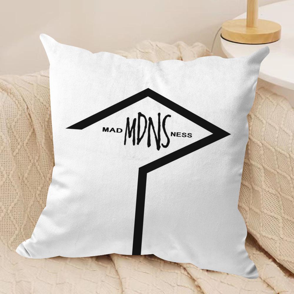 

Brand Design M-Madness Cushion Cover Soft Plush Fabric Double-Sided Printed Sofa Cushion Cover for All Seasons Home Decor Gift 30cmx30cm
