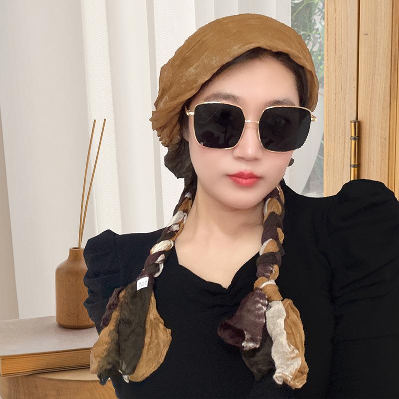 Vielseitiges gerüschtes Stirnband für Mädchen - Modischer Outdoor-Herbst/Winter-Halswärmer