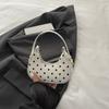 Women Fashion Polka Dot Large Capacity Single Shoulder Tote Handbag Daily Commute Bag