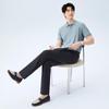 Seven Men's Short Sleeve Silk Blend Polo Shirt