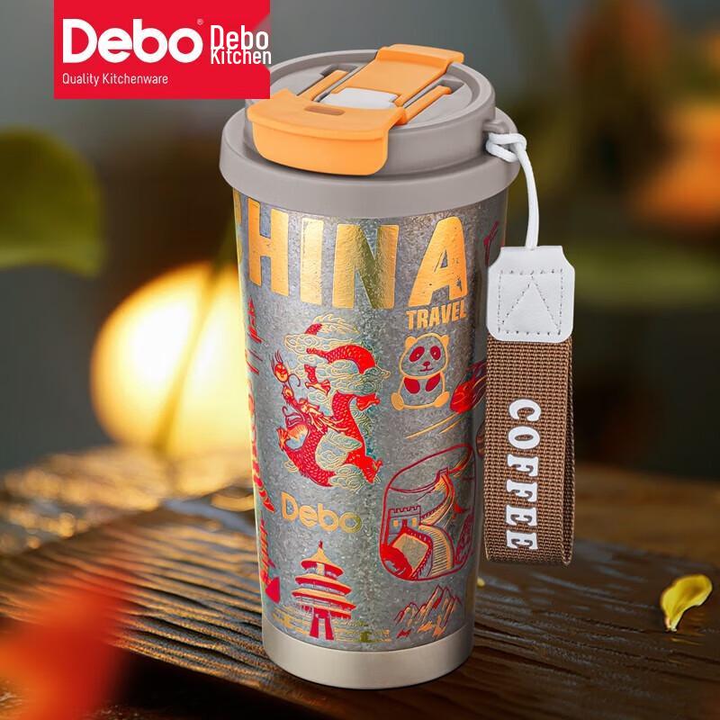

Debo Milan Card Pure Titanium Insulated Drink Bottle 520ml