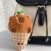 Translator Capybara Family Plush Small Animal Kapibala Cute Doll Bag Keychain Plush Doll