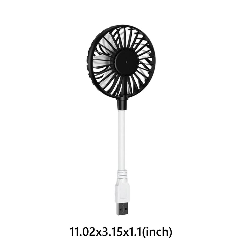 Cooling Fan 360 Degree Adjustable Quiet Small Fan for Power Bank Laptop PC for Home Office Car Outdoor Travel Summer Gifts
