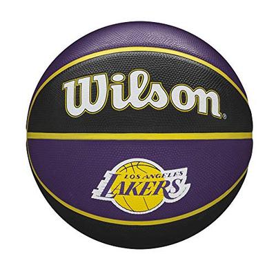 Wilson Basketball NBA TEAM TRIBUTE LA LAKERS (Team Graffiti) WTB1300XBLAL Outdoor Größe 7/Ca.. 24.5cm Durchmesser