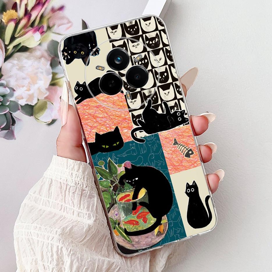 For Realme 14 Pro Plus Case RMX5051 Popular Fashion Painted Cover Soft Silicone Phone Case For Realme 14 Pro Realme14 Pro+ Shell