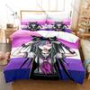 Danganronpa 2 Ibuki Mioda Bedding Set, Duvet Cover & 2 Pillowcases, Punk Rock Character Pattern Breathable All Season