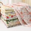 0.5m/1m/2m Korean Floral Printed Chiffon Fabric For Summer Women's Dresses, Children's Clothing, Handmade DIY Fabric TJ7500