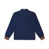 Vans Letter Embroidered Zip Jacket Men Jackets Dark-Blue VN0008FYLKZ