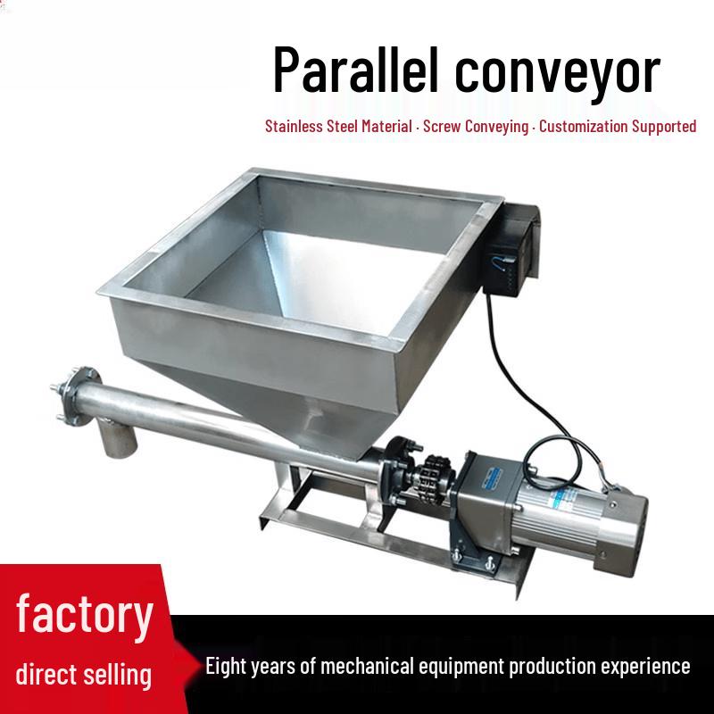 Yunduo Stainless Steel Custom Screw Conveyor Feeder