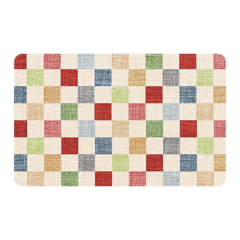 WTEMPO Home Floor Mat Door Mat Household Light Luxury Anti Slip Foot Mat Household Carpets