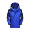 Men's and Women's 3-in-1 Fleece Outdoor Jacket: Windproof, Waterproof, Removable Warm Coat for Mountaineering