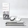 2 In 1 Cleaning Brush Extendable Long Handle Dual Head Design Dual Purpose Scrubber For Bathroom Floor Gap Cleaning