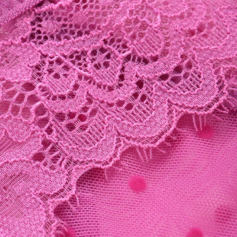 Mybody Women's Polka Dot Jacquard Low-Rise Briefs