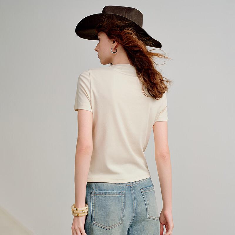 Chuyu Women's Cool-Touch Lyocell Cotton T-Shirt
