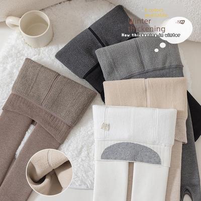 "Χοντρά Βελούδινα Βαμβακερά Κολάν για Κορίτσια - Ζεστά Καλσόν Εννιάμπουνα με Ανύψωση Γλουτών από Δέρμα Αρνιού"