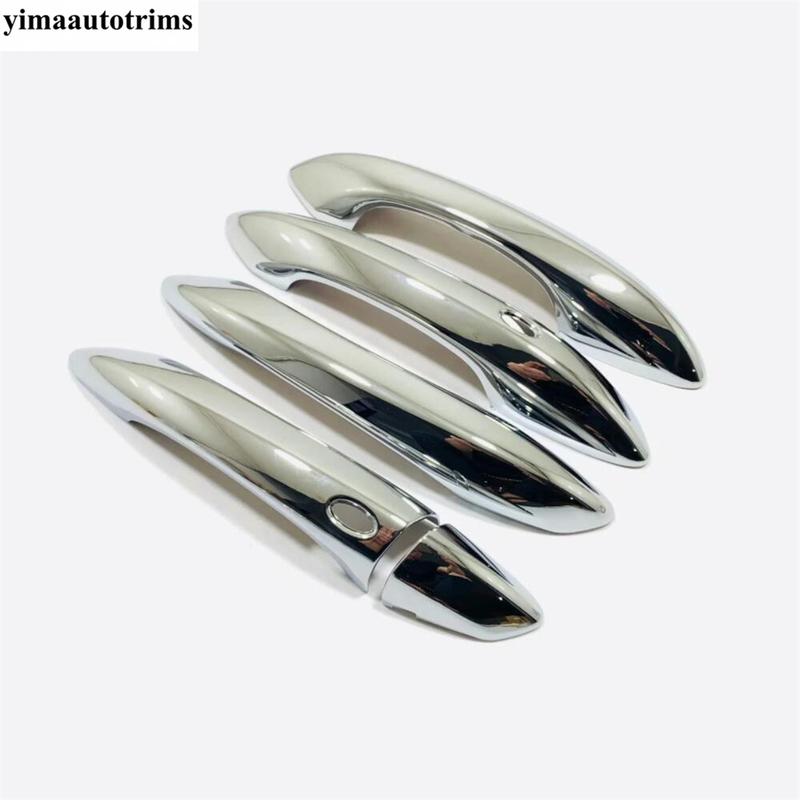 Außentürgriff Dekoration Schutzabdeckung Zierleiste für Hyundai Tucson NX4 - 2026 ABS Chrom / Karbonfaser Zubehör