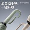 Umbrella Large Ring Buckle Umbrella Home Automatic Portable Wind-resistant Men's Vinyl Sun Umbrella Folding Weather and Rain Women