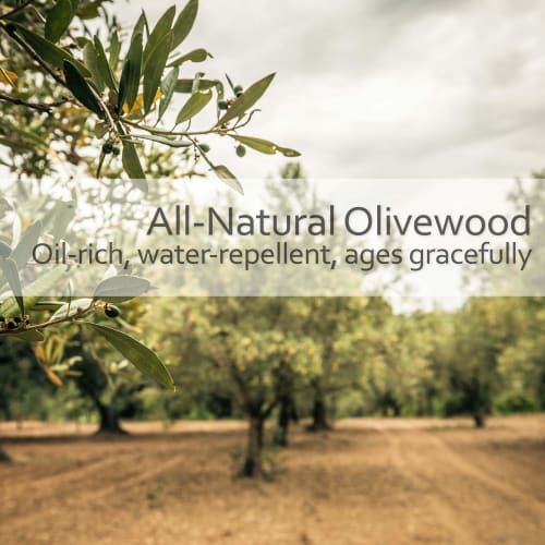 Redecker Natural Baby Brush (Goat Hair, Olive)