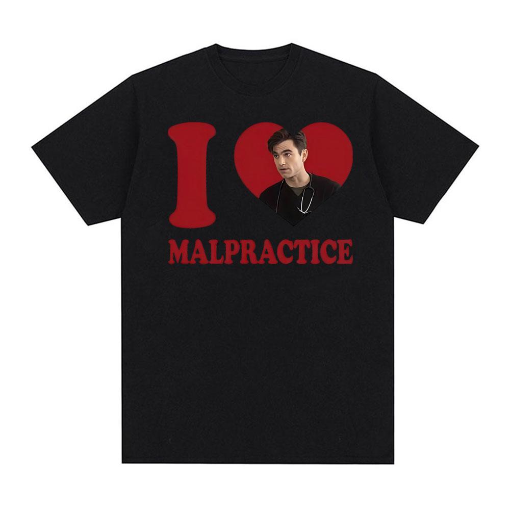 

Dr. Frank Langdon - I Love Malpractice T-shirts Men Women Clothing Vintage Gothic Short Sleeves T-shirt Casual Oversized T Sh... S разноцветный