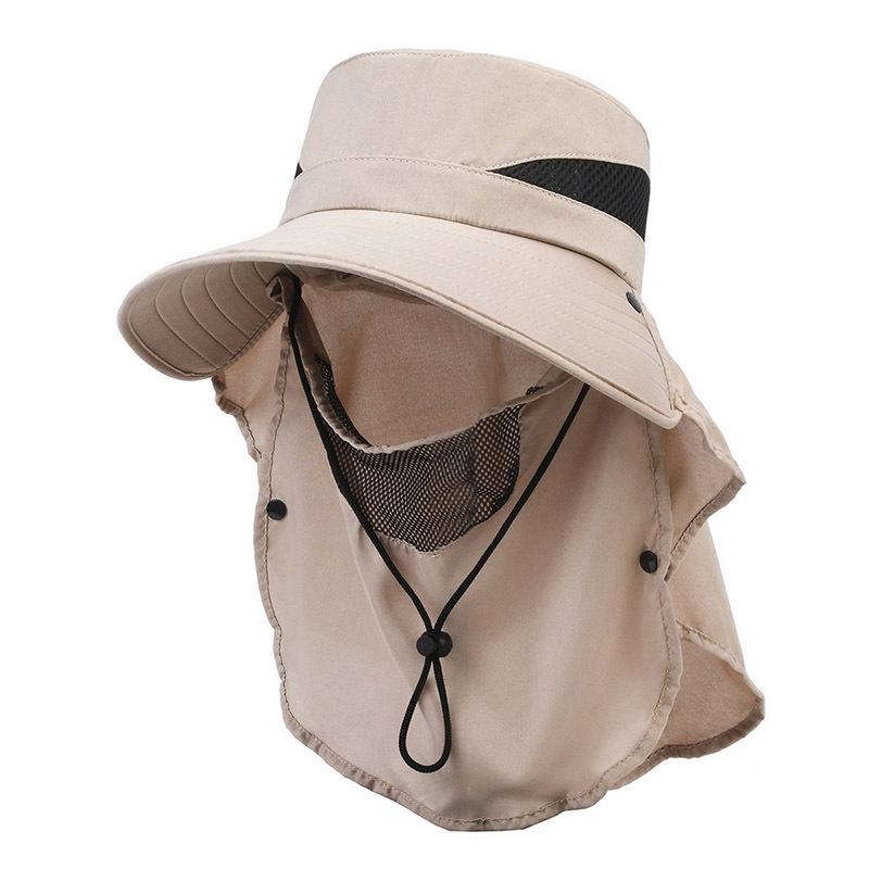 Men's Outdoor Wide Brim Sunshade Fisherman Hat