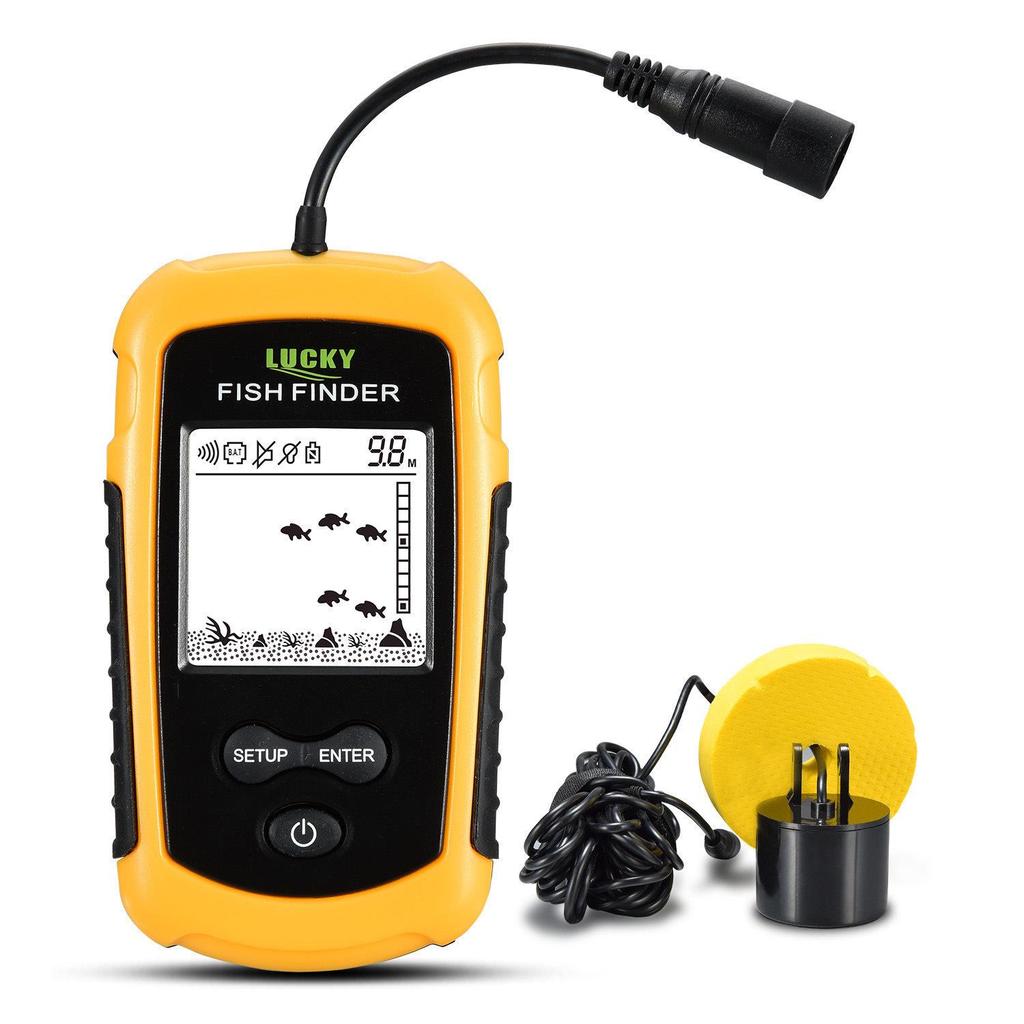Sonar Wired Fish Finder HD - Visual Fish School Detector for Angling