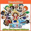 48pcs One Piece Anime Cartoon Stickers Collection For Laptops And Luggage Waterproof Pvc