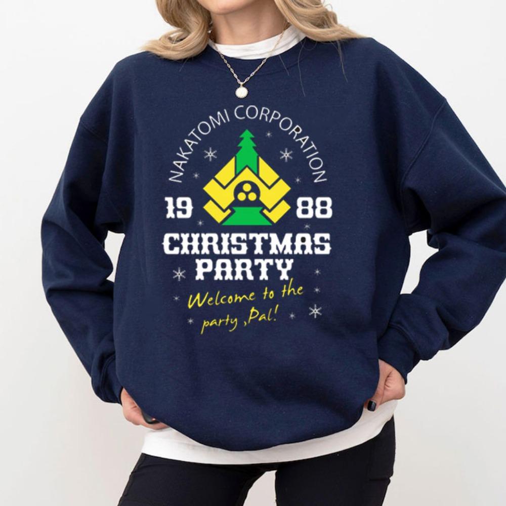 Christmas Party Die Hard Xmas Tops Women Unisex Streetwear Reathable Matching Hoodie Vintage Classic Hoody 6XL